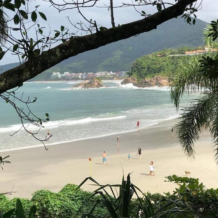 Mansao Tenorio - Suites, Estudio Ou Cobertura Pe Na Areia Ubatuba Eksteriør bilde