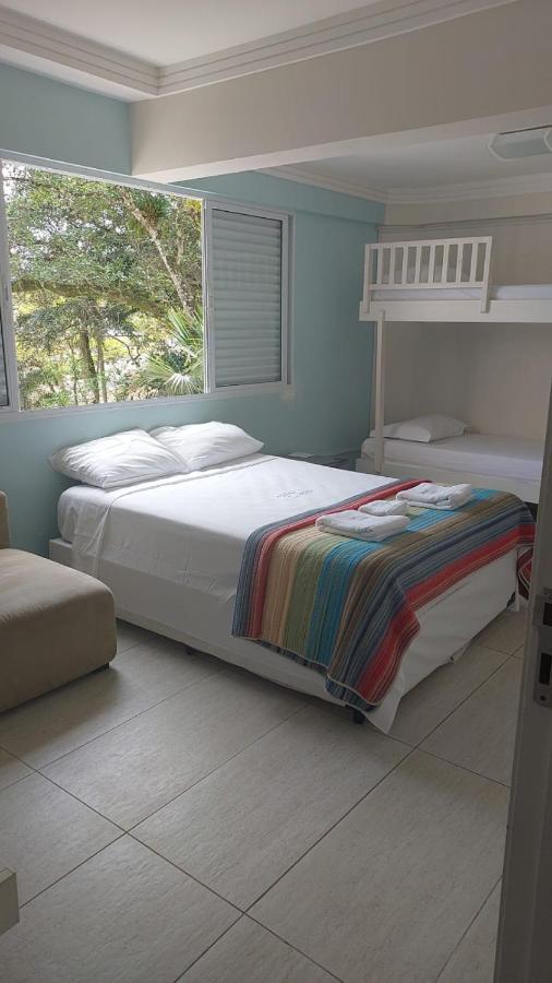 Mansao Tenorio - Suites, Estudio Ou Cobertura Pe Na Areia Ubatuba Eksteriør bilde