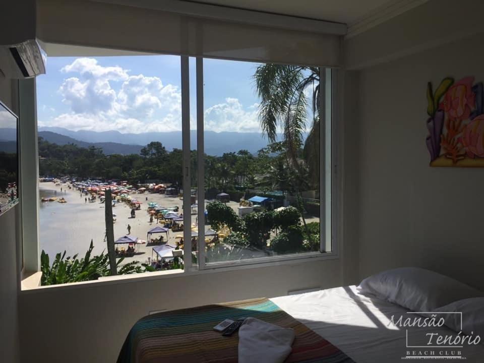 Mansao Tenorio - Suites, Estudio Ou Cobertura Pe Na Areia Ubatuba Eksteriør bilde