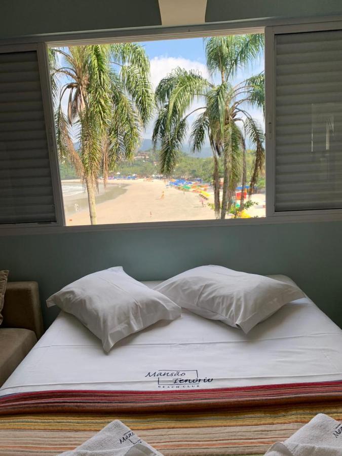 Mansao Tenorio - Suites, Estudio Ou Cobertura Pe Na Areia Ubatuba Eksteriør bilde